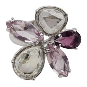 Swarovski Nirvana Cocktail Ring Size 6 US